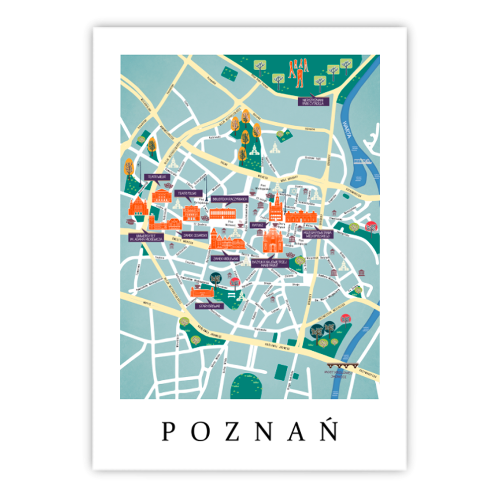 Poznań mapa