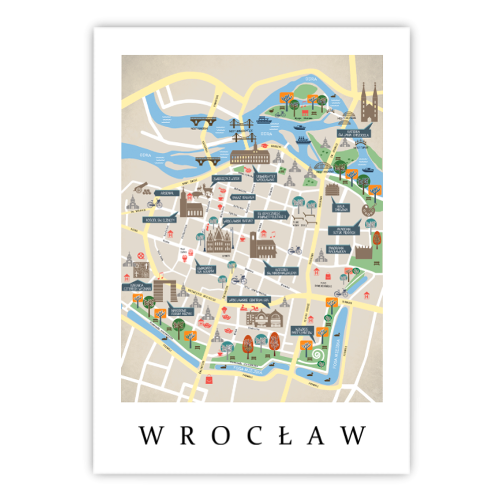 Wrocław mapa